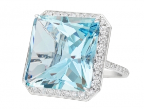 Aquamarine Ring