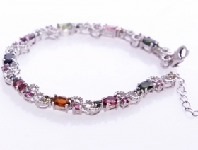 Natural Tourmaline Bracelet